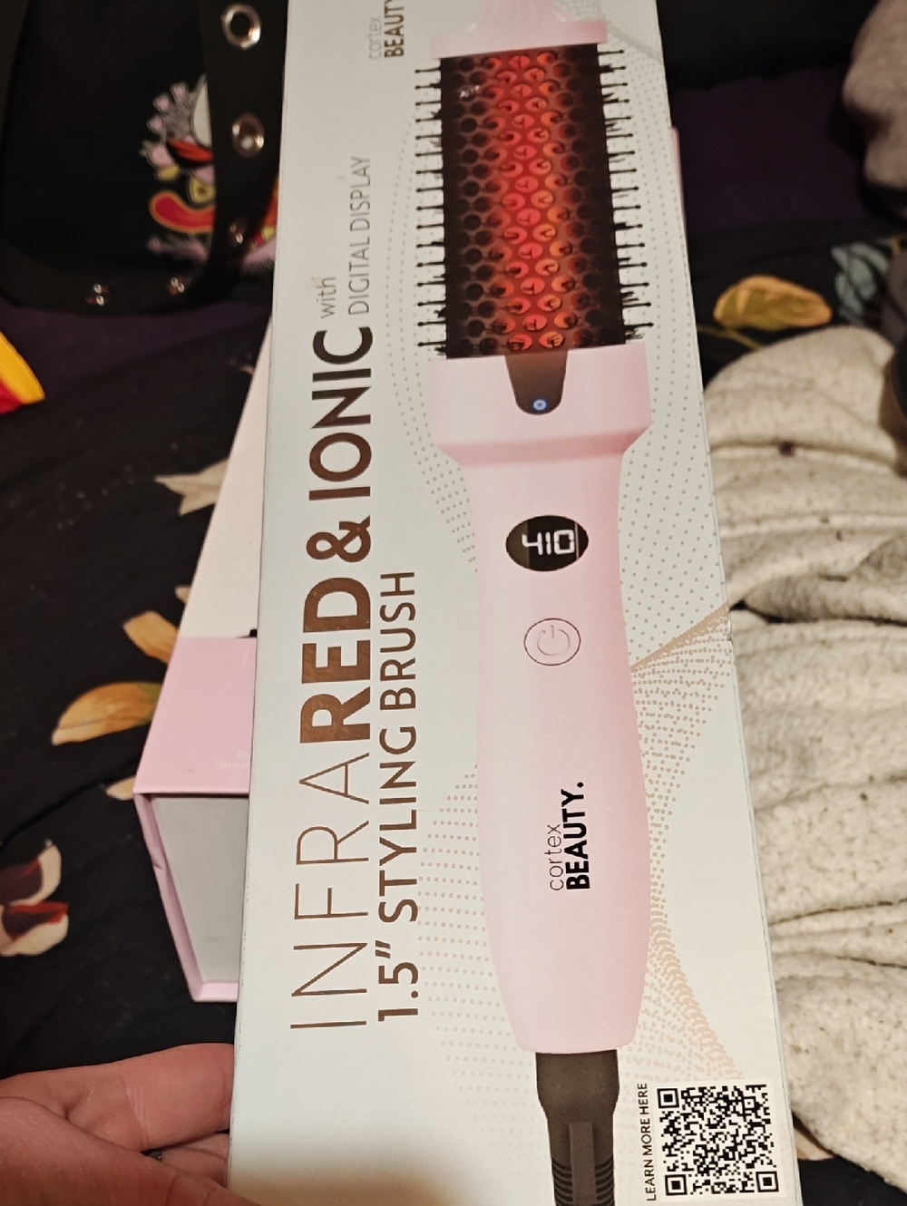 Pink Infrared & Ionic 1.5" Styling Brush